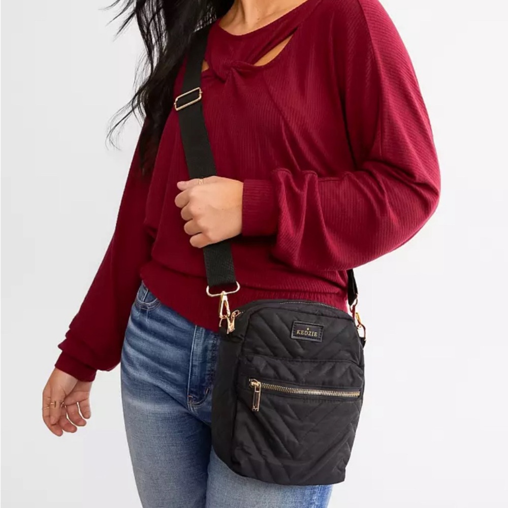 Kedzie Quilted Crossbody Purse
